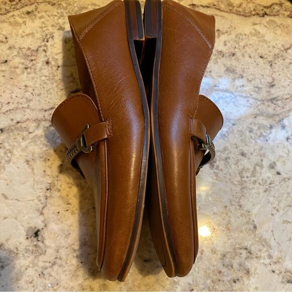 Patricia Nash $159 Fia Saddle Brown Flat Loafer Women's Size US 5.5 M EUC - Picture 3 of 14